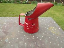 Vintage Thelson 1961 motor tractor oil Pourer one Pint Kenneth Thelwall ltd F952