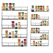 Spice rack holder - rack, 1/3/4/5