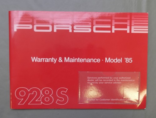 Nos 1985 porsche 928 - 1985,