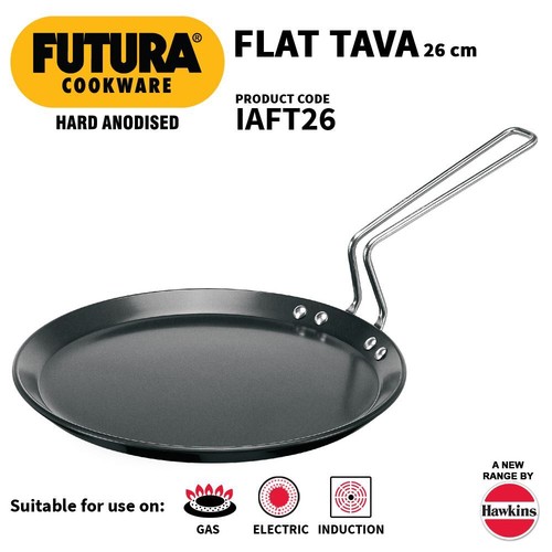 Hard anodised induction flat - hard,