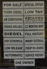 GARAGE FORECOURT SELF-CLING