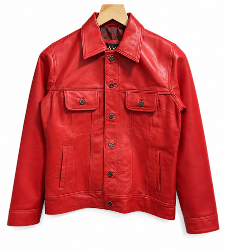 Men genuine lambskin leather - genuine,