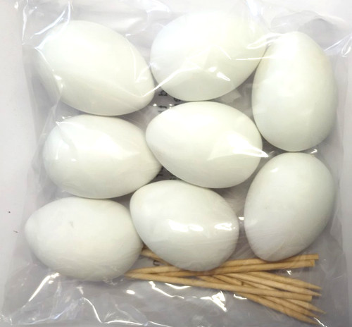 Hollow plastic eggs to - 8,