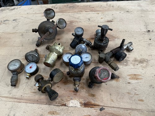 Joblot burning gear brass - burning,