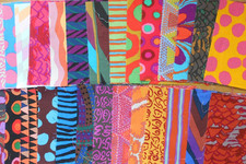 Charm Pack. Brandon Mably quilting cotton fabric. 5 inch x 5 inch. 30 squares.