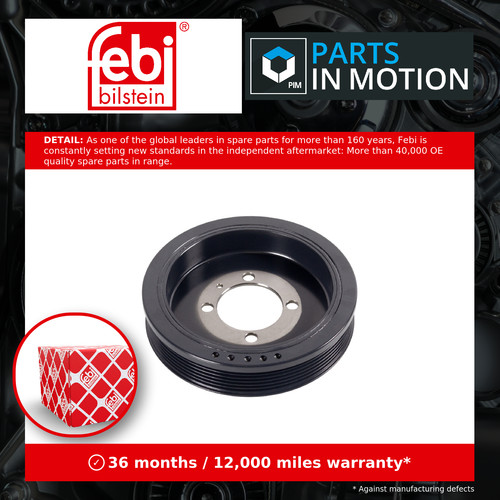 Crankshaft pulley 34195 - crankshaft,