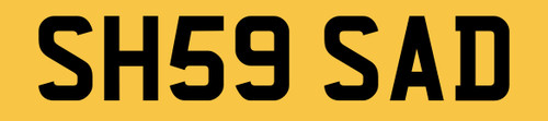 Shasad dvla car reg number - reg,