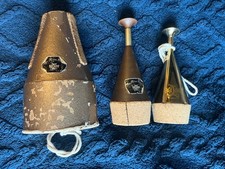3 X Paxman French Horn Mutes (1 X Straight Mute, 2 X Stopping Mute)