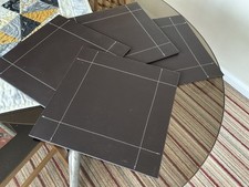 Faux Brown Leather Place