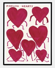 David Shrigley foolish hearts