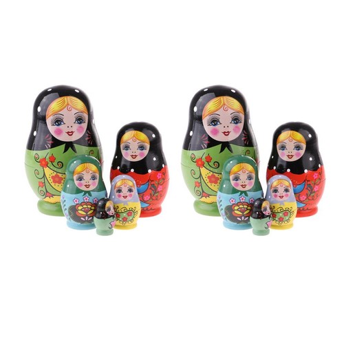 Female russian nesting dolls - female,