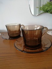 Vintage Duplex Smoked Glass