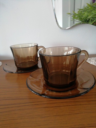 Vintage duplex smoked glass - vintage,