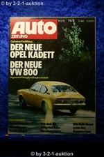 Car Magazine 11/73 Opel Kadett
