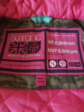 WOMEN'S/GIRLS "SURFANIC TECH/APPAREL"FULLY LINED, FUR TRIM HOOD, WEATHER/SKI...