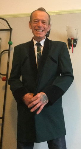 Teddy boy drape jacket chest - drape,