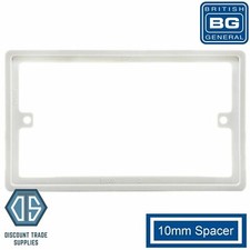 BG SOCKET SPACER FRAME 10MM 1G
