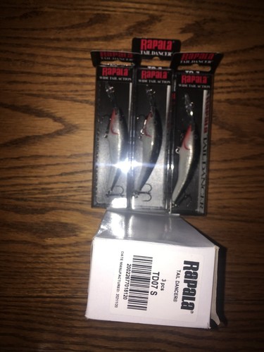 Rapala tail dancer lot - rapala, of