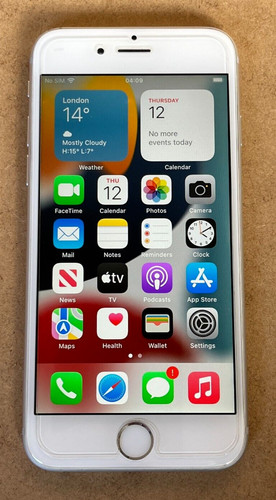 Apple iphone 64gb silver - apple,