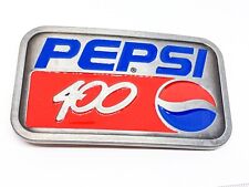 Belt Buckle Pepsi 100 year Vintage Metal Pot Challenge Cola 90s   Machine Emboss