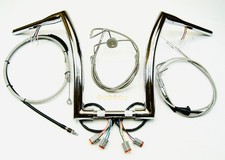 18 x 1.5 Pre Wired Chrome Ape