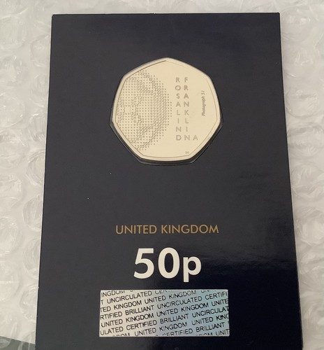 Rosalind franklin 50p coin - rosalind,