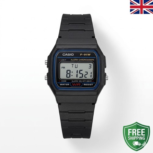 Casio 91w 1yer - f-91w-1yer, resin