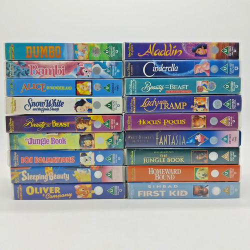 Job lot vhs cassettes - cassettes, x18