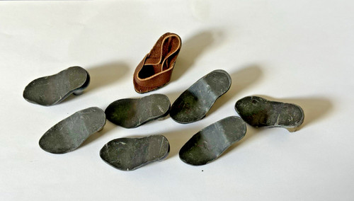Vintage miniature doll shoe - miniature,