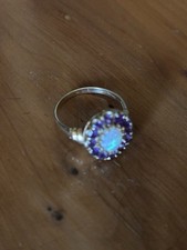 Antique 9ct gold - 9ct, opal
