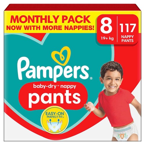 Pampers baby dry nappy pants - pampers,
