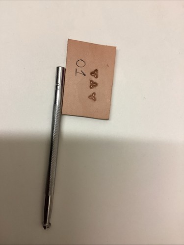 Leather embossing stamp - embossing, 01