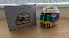 Lewis Hamilton McLaren Mercedes F1 Half Scale Helmet Brazilian GP 2011 Senna