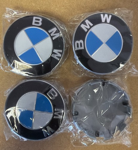 Set bmw wheel centre caps - of,