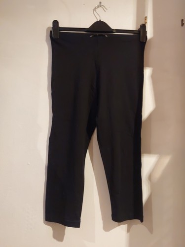 Black crop leggings size - ,