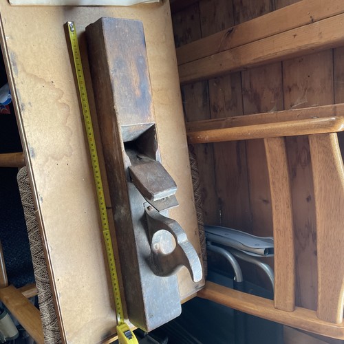 Large old wooden plane - wooden,