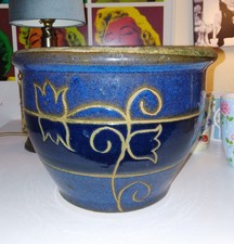 Vintage heavy stone cobalt - vintage,