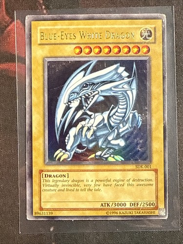 Blue eyes white dragon - dragon, sdk-001