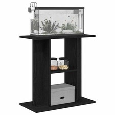 FISH TANK STAND BLACK AQUARIUM