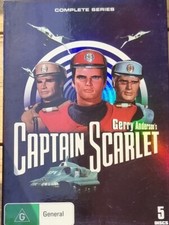 Gerry Anderson's : Captain Scarlet DVD Complete Series (Region 4, 5 Disc)