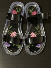 Ted Baker JELLINA Women Walking Sandals in Black-Size:36-US Size:5.5-6