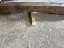  18TH C OAK BEAM SUITABLE FOR FIREPLACE MANTEL 213 CM X 21.5 CM X 14.5 CM