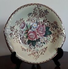 Vintage Maling Bowl Rosalind Pattern Luster Finnish 