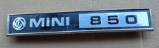 Genuine Austin Mini 850 Original Boot Badge with British Leyland Logo