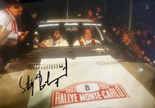 Stig blomqvist hand signed - hand,