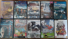 PC Retro Game Bundle Lot x10 – GTA III, Sacred 2, Monkey Island, RTS, Sim