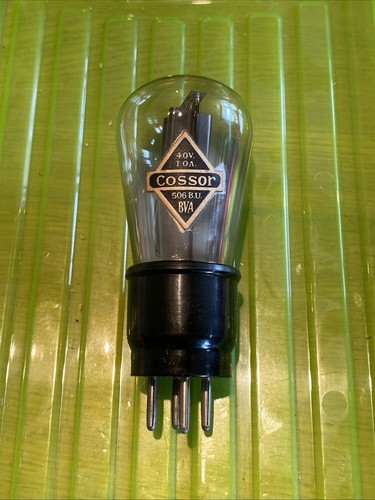 506bu cossor radio valve - radio,