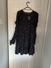 Ladies Navy/blue Spotted