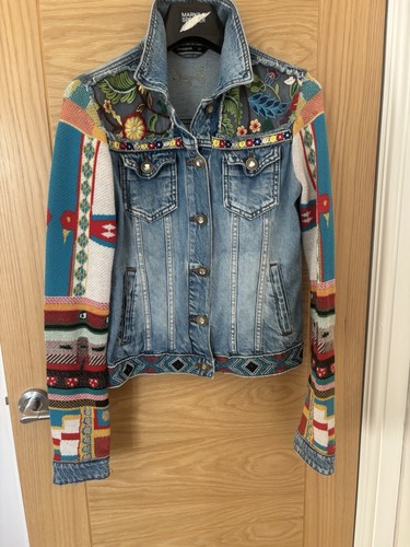 Desigual denim jacket - denim, size