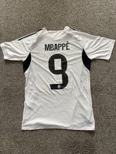 Kylian Mbappe Real Madrid Home Shirt BNWT 24/25 Football Jersey Size Medium M